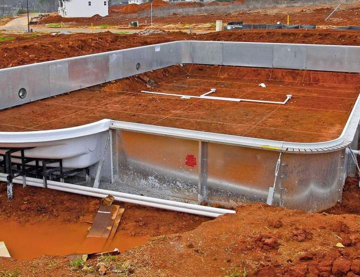 Piscine creusée Rive-Sud